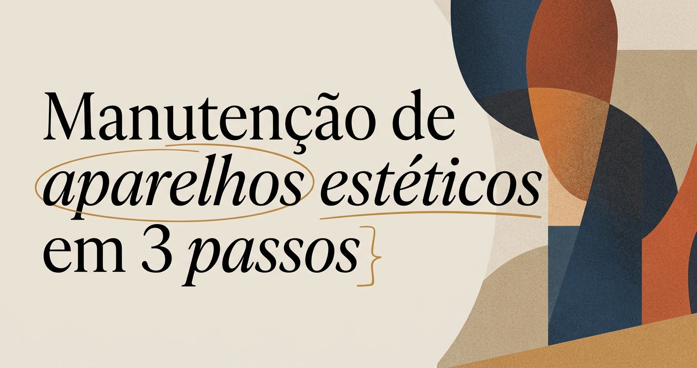 Como fazer a manutenção de aparelhos estéticos