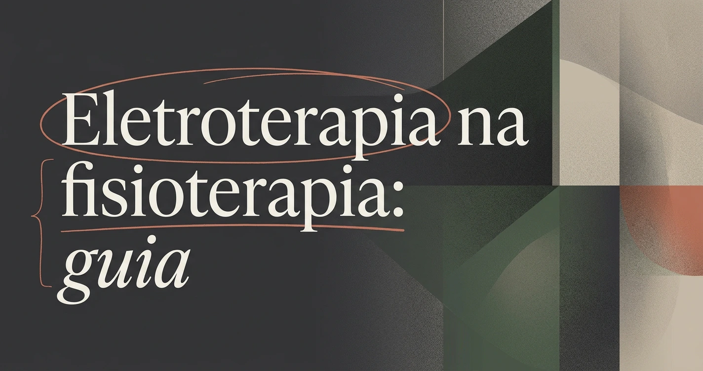 Eletroterapia na fisioterapia: guia completo